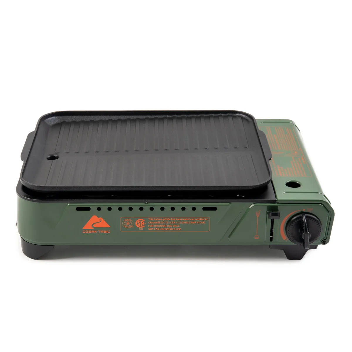 Ozark Trail 1-Burner 161 sq in Butane Outdoor Griddle 1279