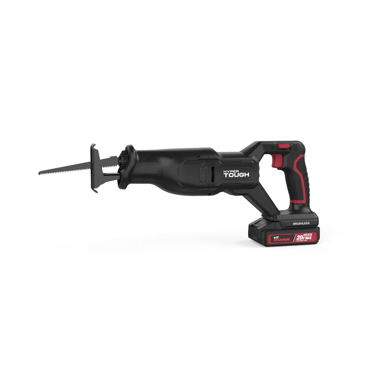 Hyper Tough 20V Brushless Reciprocating Saw, with 2.0Ah Battery Pack and Standard Charger, Model Number43010.1 8963