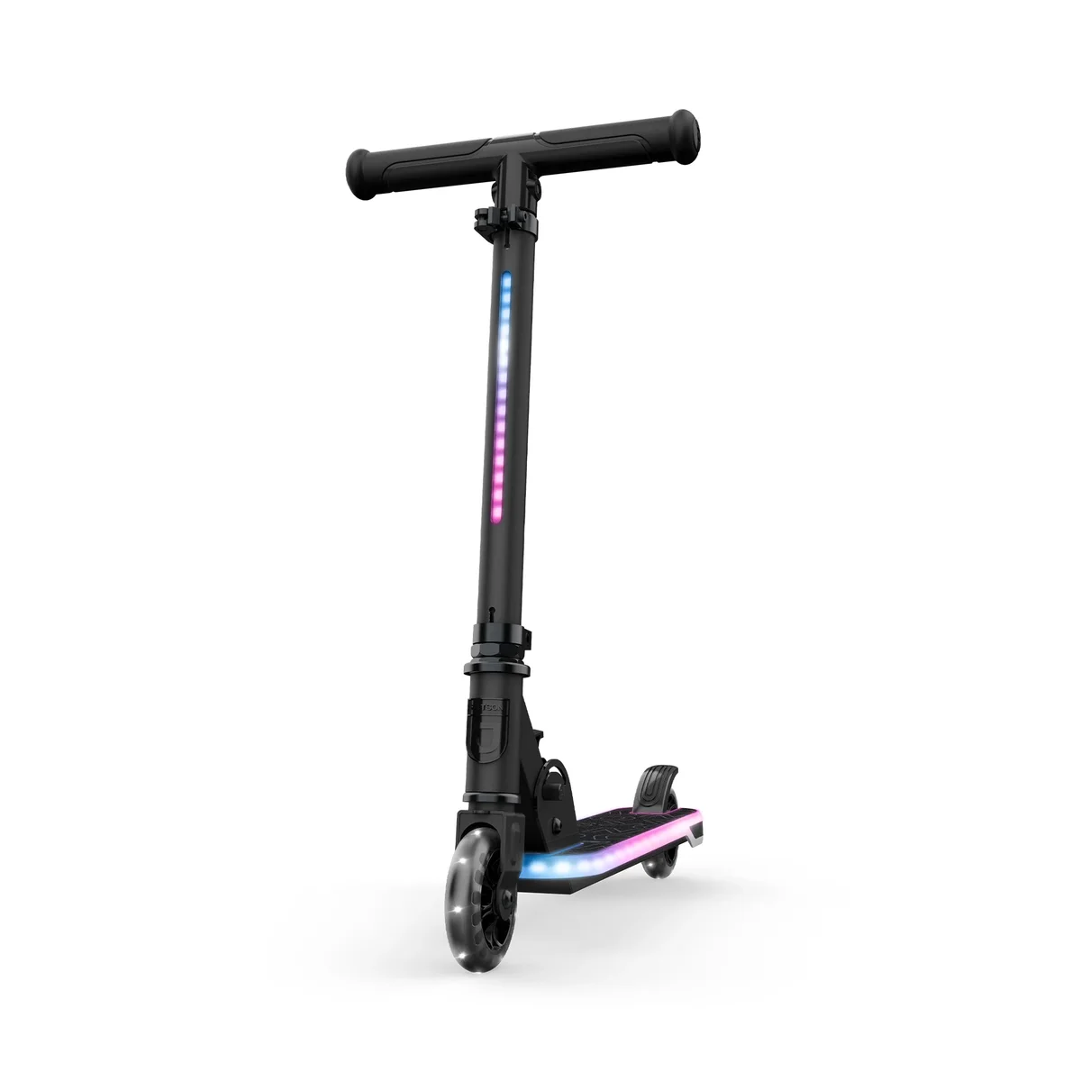 Everdaily Essentials Orbit X Light Up Kick Scooter, Black, Children 5+ 3559