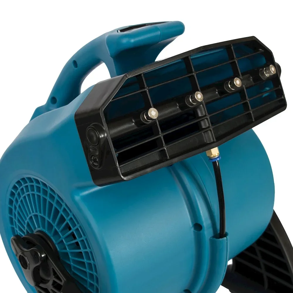 XPOWER FM-48 Misting Fan with 4 Nozzles, 3-Speed, 144-Watt Portable Outdoor Cooling Solution 6209
