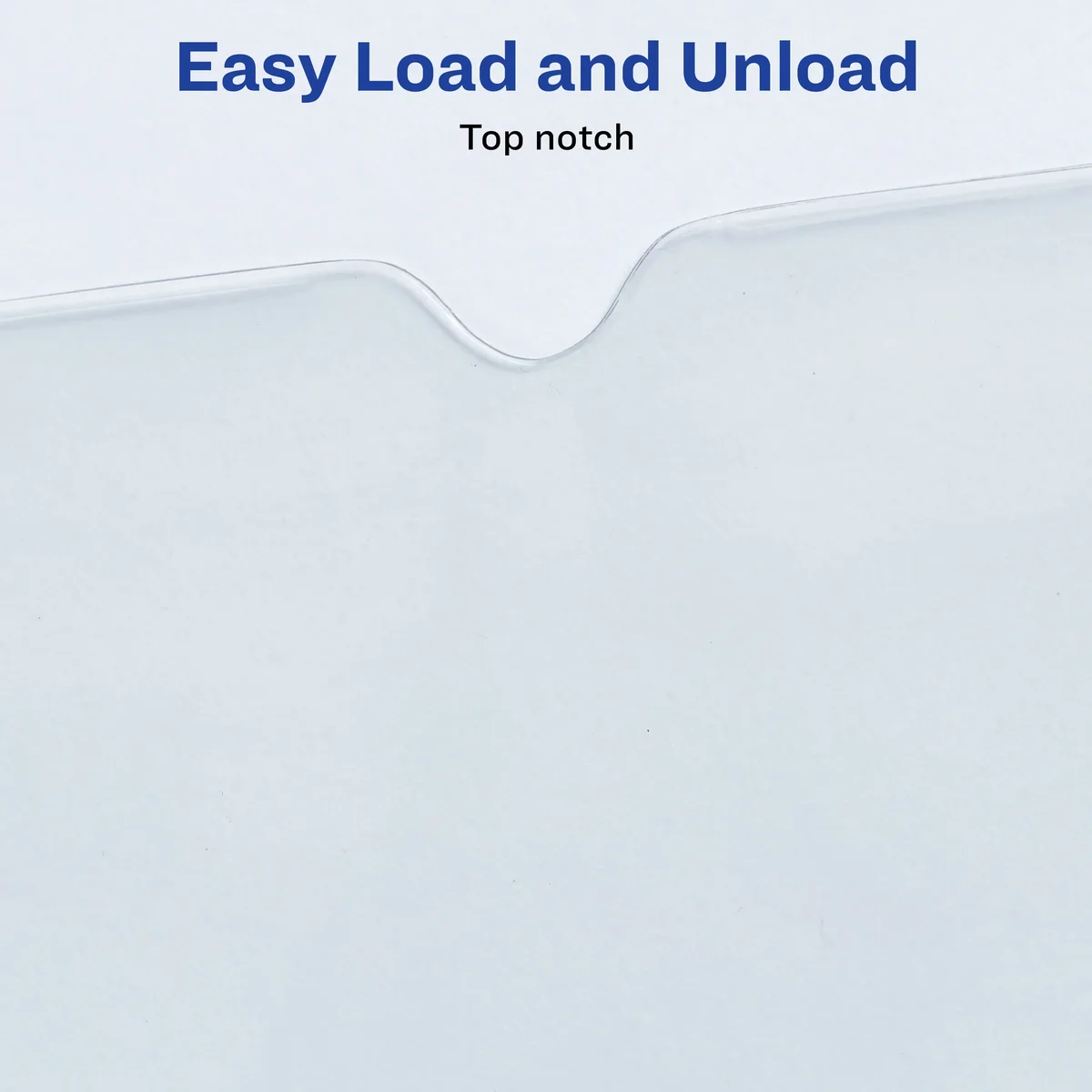 Avery Vinyl File Envelopes, 9" x 12", 10 Clear Envelopes (74804) 8590