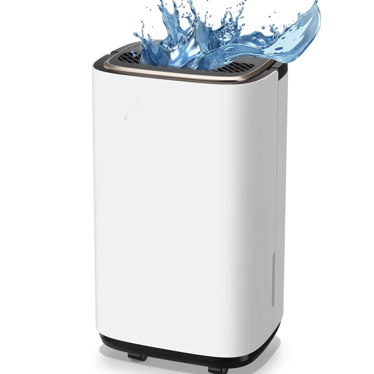 WANAI 15 Pint Portable Dehumidifier 1000 Sq.ft Coverage Area with Auto & Manual Drainage 7458
