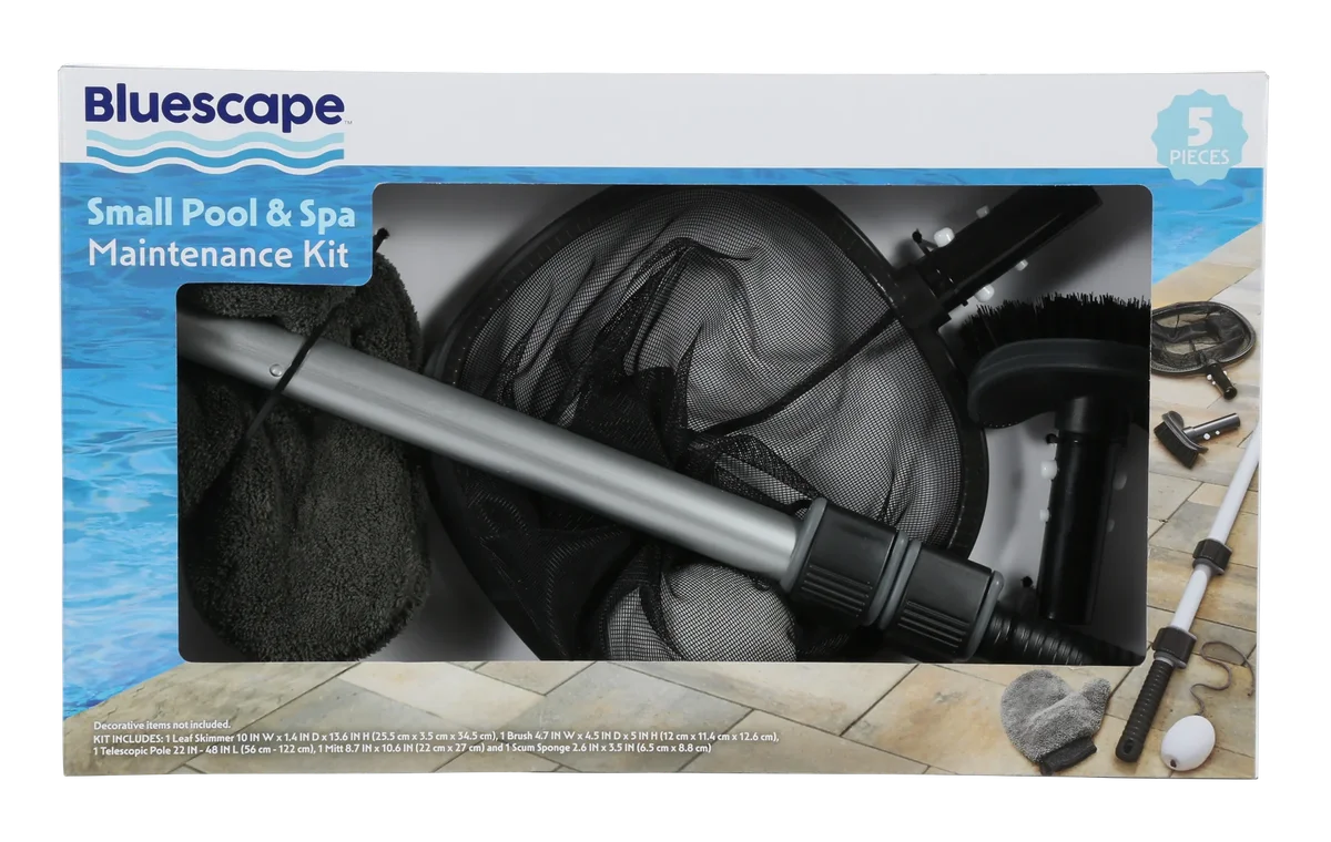 Bluescape 5- Plastic Piece Small Pool & Spa Maintenance Kit - 3 in. x 21 in. x 13 in. 5095