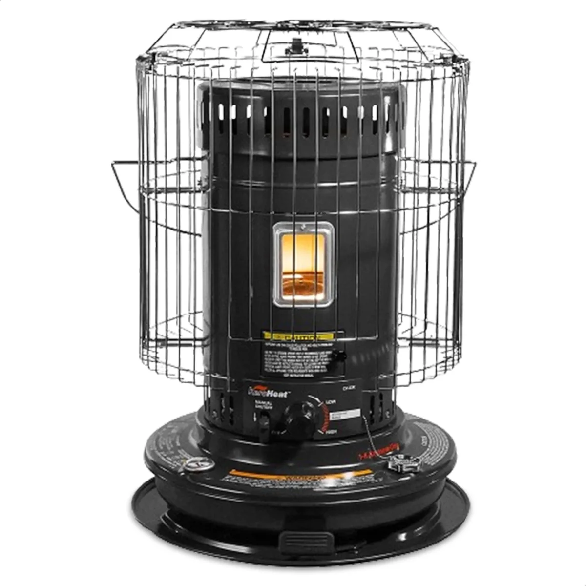 Sengoku L.A. Sengoku 23,500 BTU KeroHeat Efficient Portable Kerosene Buddy Heater, Black 7095