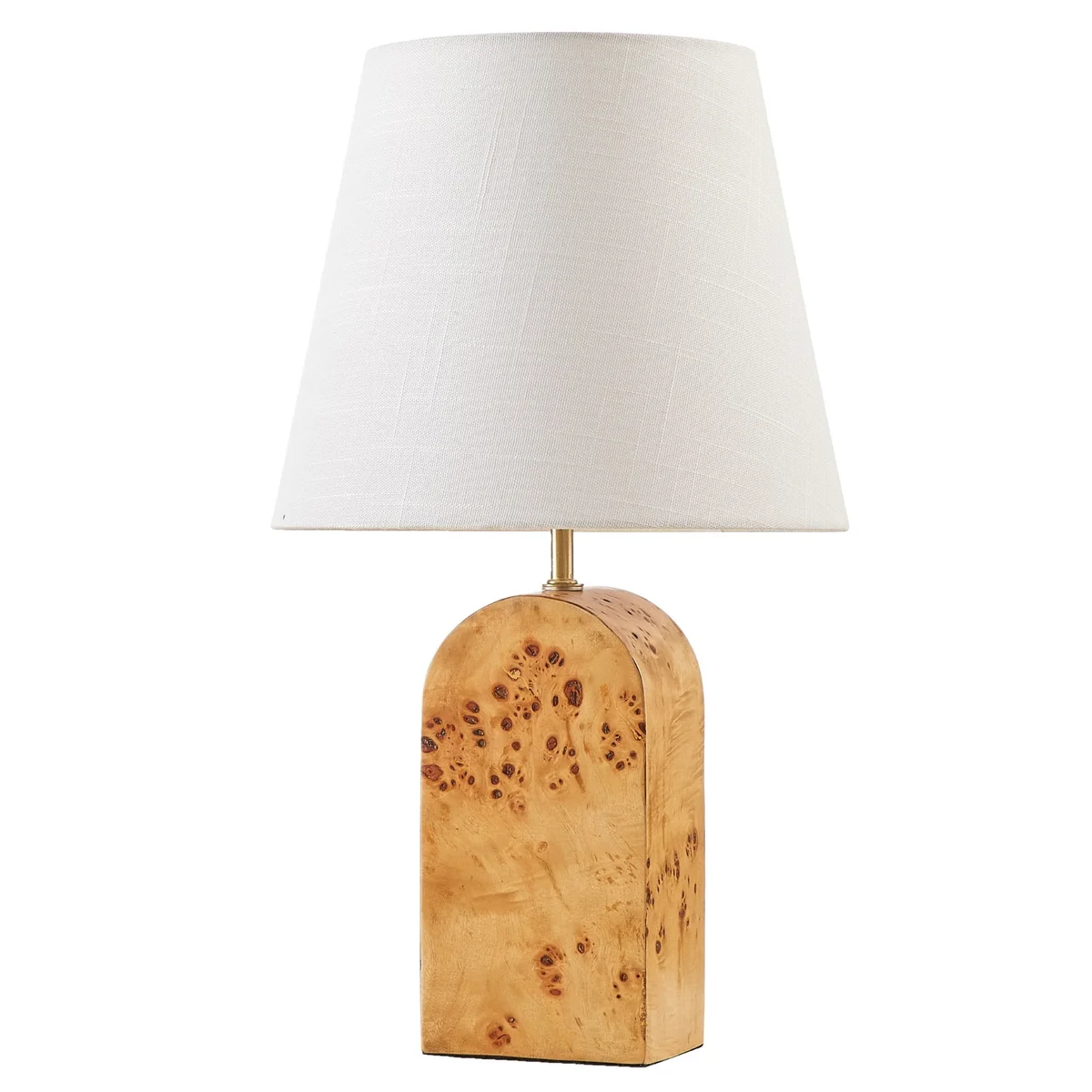 Everdaily Essentials Burl Wood Table Lamp by Drew Barrymore, 18.5" H 6718