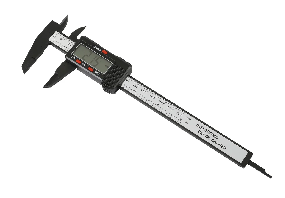 Hyper Tough 6-inch Caliper with Digital Display with SAE and mm Measurements 2884