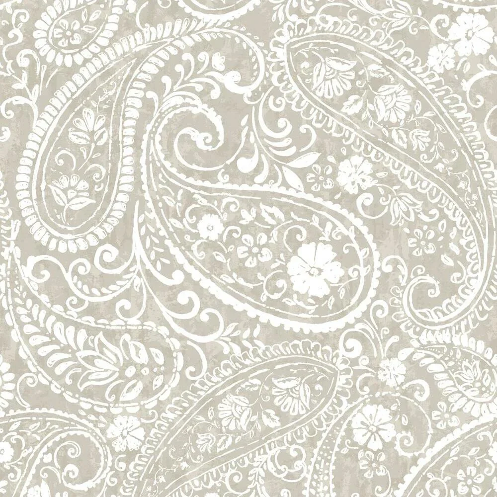 Everdaily Essentials Paisley Prince Peel and Stick Wallpaper 6101