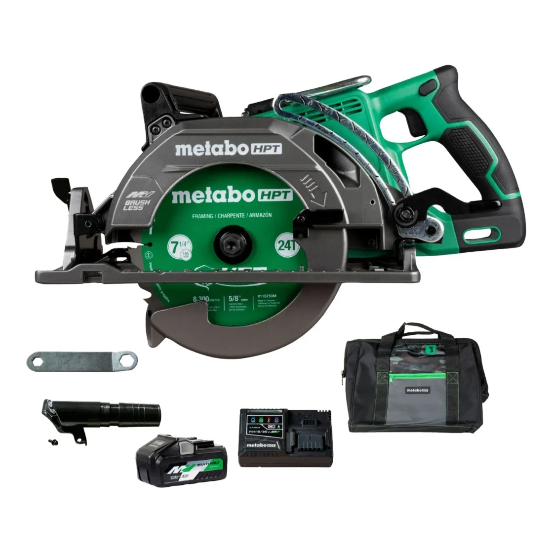Metabo HPT 36V Cordless Circular Saw, 7-1/4-In, C3607DWA 8098