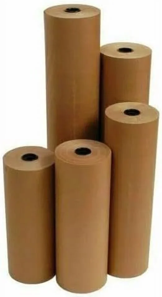 supplyhut 12" 30# 1200' Brown Kraft Paper Roll Shipping Wrapping Cushioning Void Fill 1856