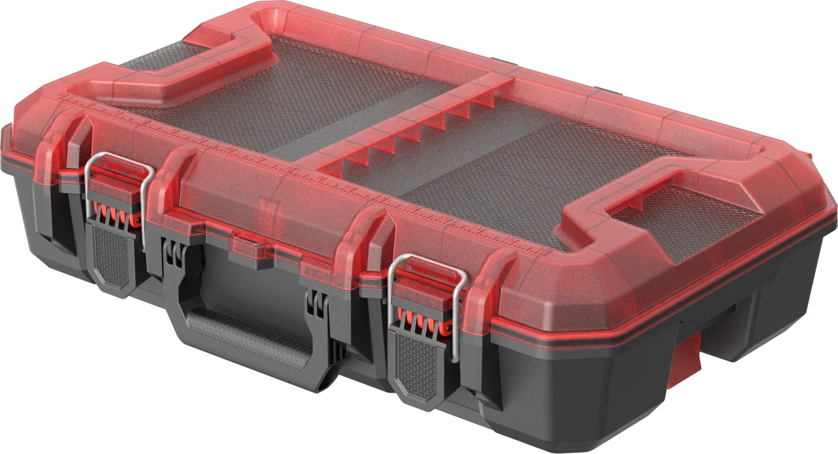 Hyper Tough Hyper Stack Tool Box Organizer, Red 3122