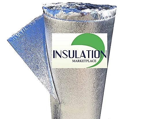 SmartSHIELD -3mm 48"x10ft Reflective Insulation roll, Foam Core Radiant Barrier, Thermal Insulation Shield - Engineered Foil 6407