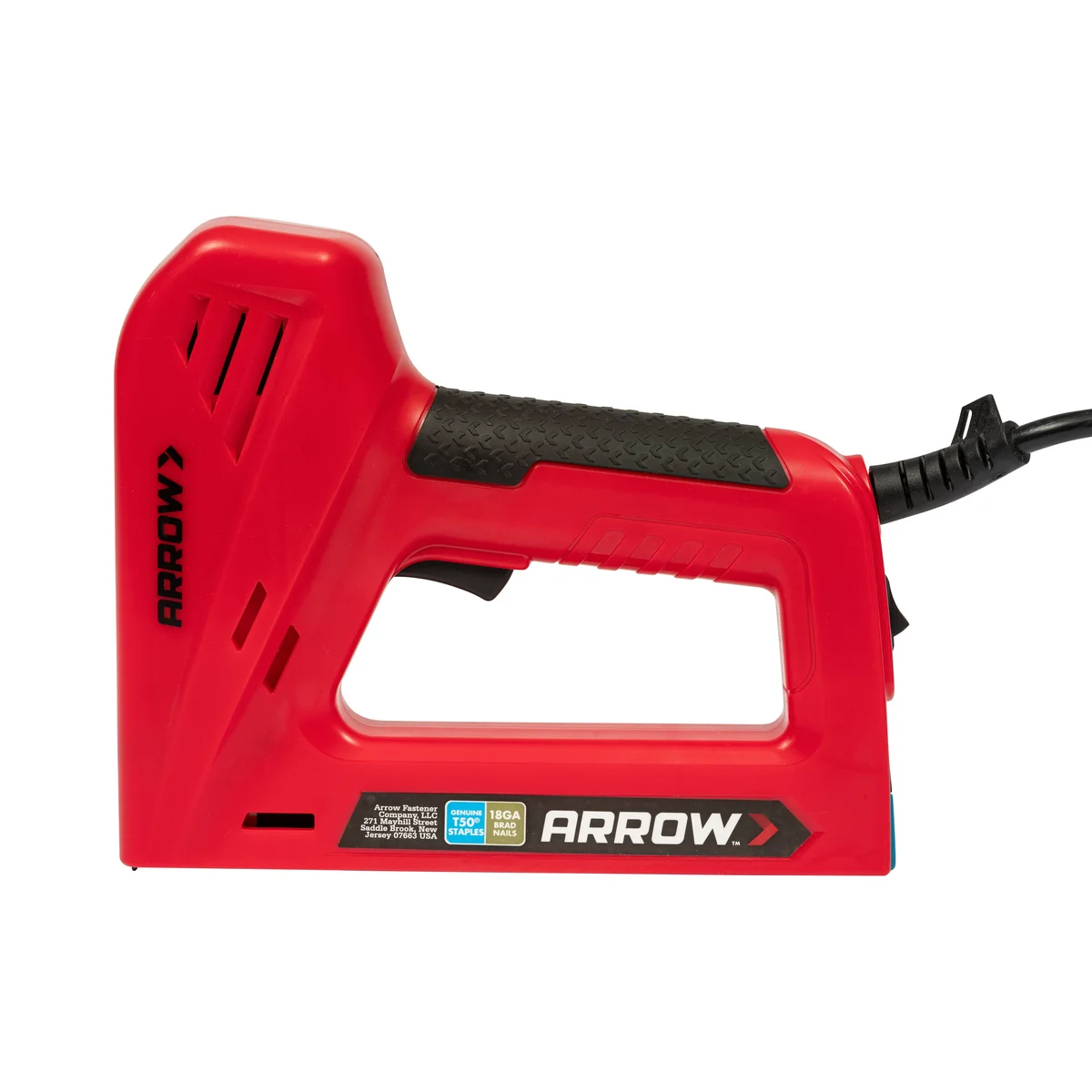 Arrow T50ACN Corded Electric Staple Gun and Nailer for DIY and Home Improvement Projects, New 5581