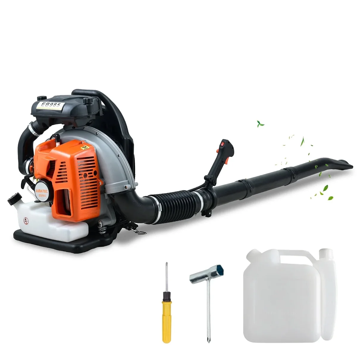 Everdaily Essentials 65CC Backpack Gas Powered Leaf Blower 884 CFM 3.8 HP 2-Cycle Grass Lawn Blower Air Cooling, Low Vibration and Ergonomic Design for Outdoor Gard Y 9648
