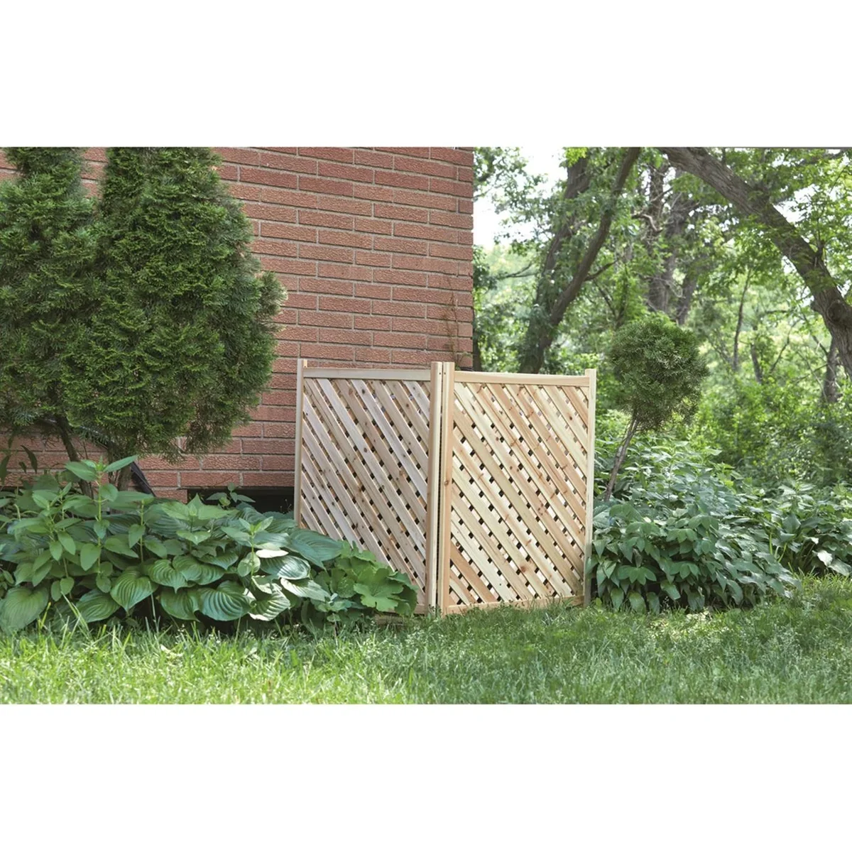 Everdaily Essentials 3-Panel Outdoor Privacy Screen, 38" Ref. 4185