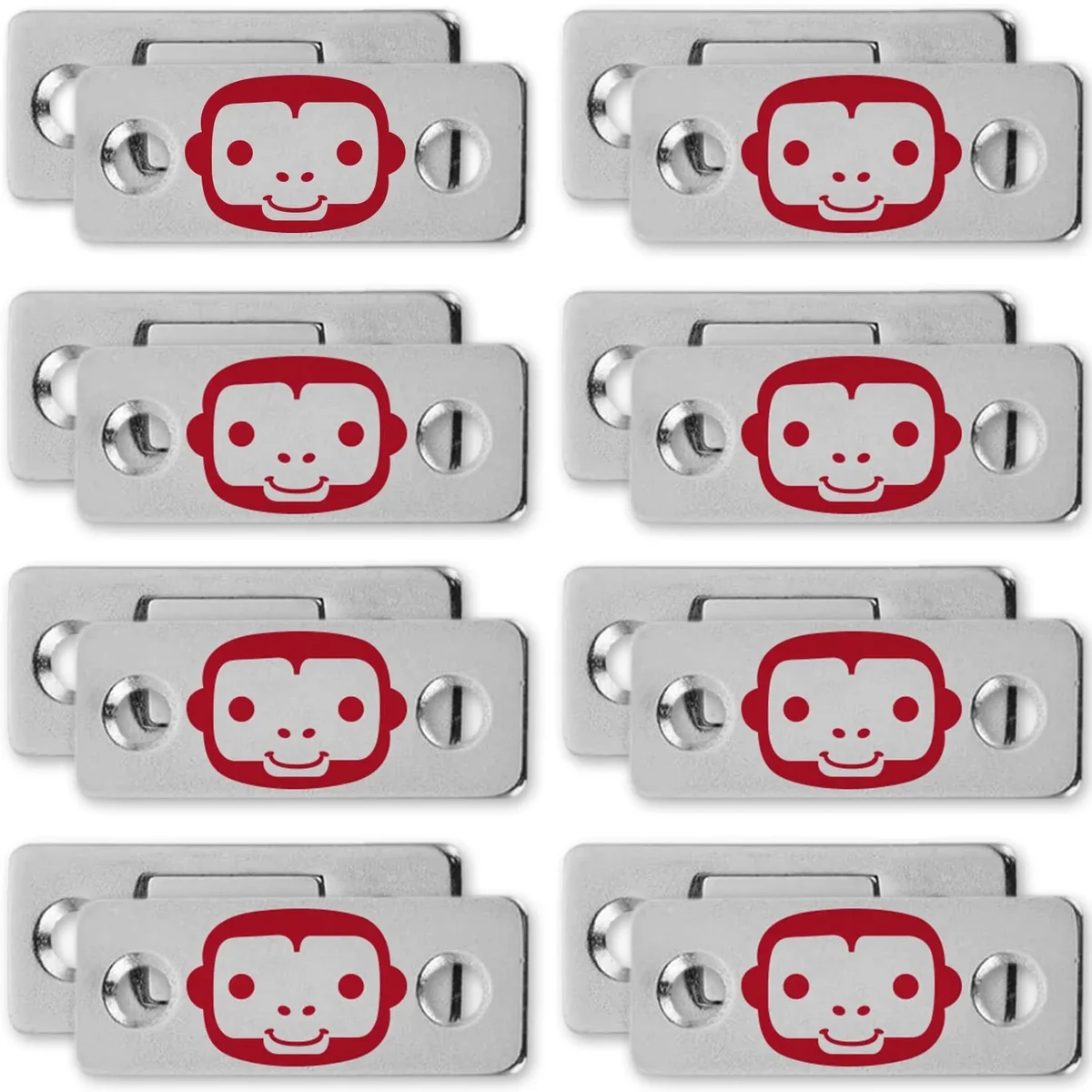 RUBY Monkey Magnets Ultra-Thin Magnetic Plates Keep It All Shut, AS-SEEN-ON-TV 8835