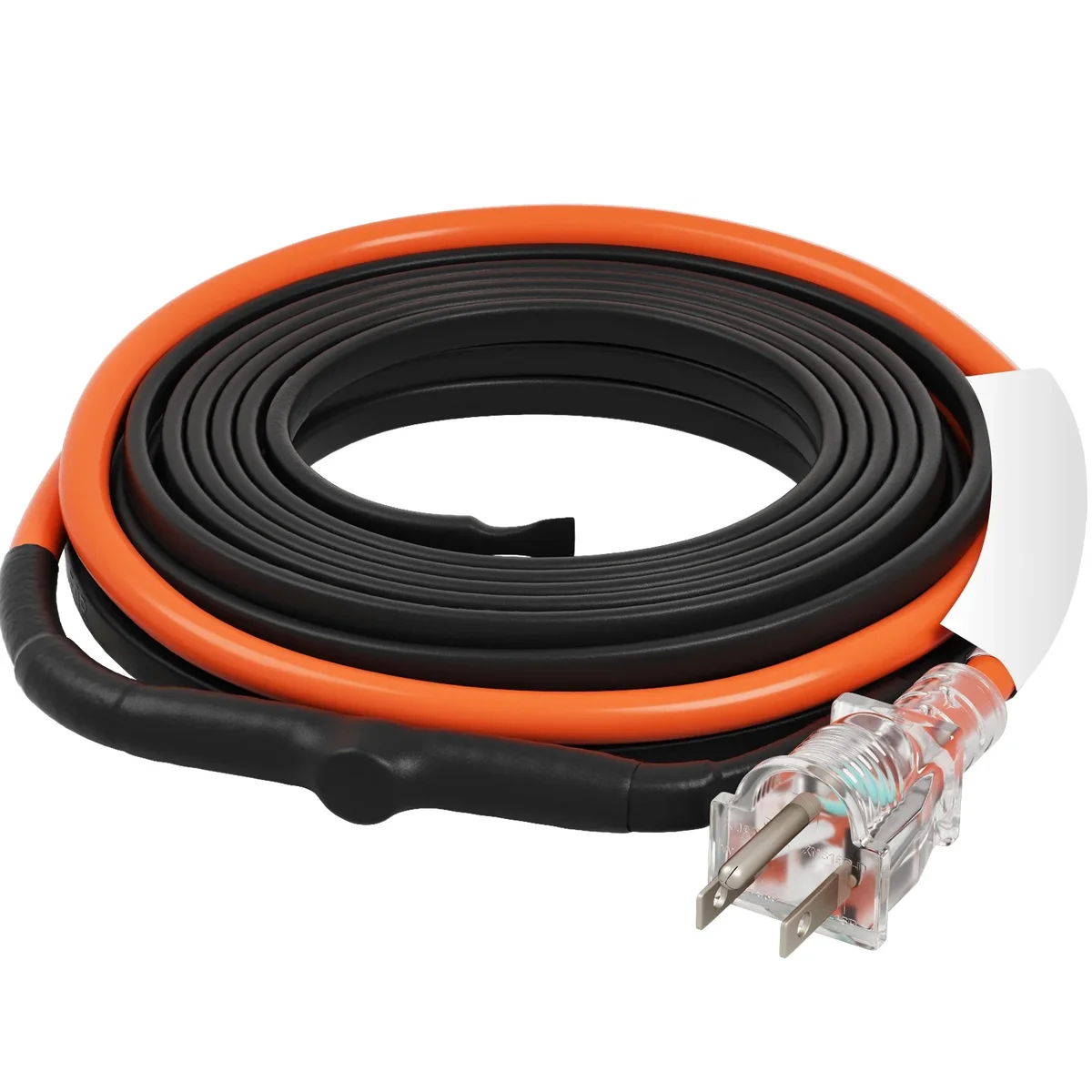 KFFKFF Garden & Patio KFFKFF Pipe Warming Cable 15ft 5W/ft Self-Regulating Heating Cable PVC Hose Metal Water 7672