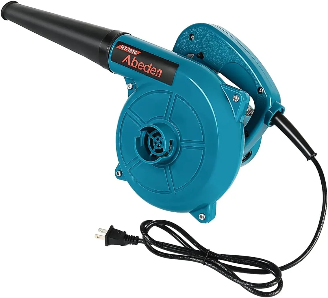 Everdaily Essentials Corded Electric Leaf Blower,2 in 1 Small Handheld Lightweight Sweeper/Vacuum,110V 400W Portable Blower for Leaf/Snow/Dust Blowing 1681