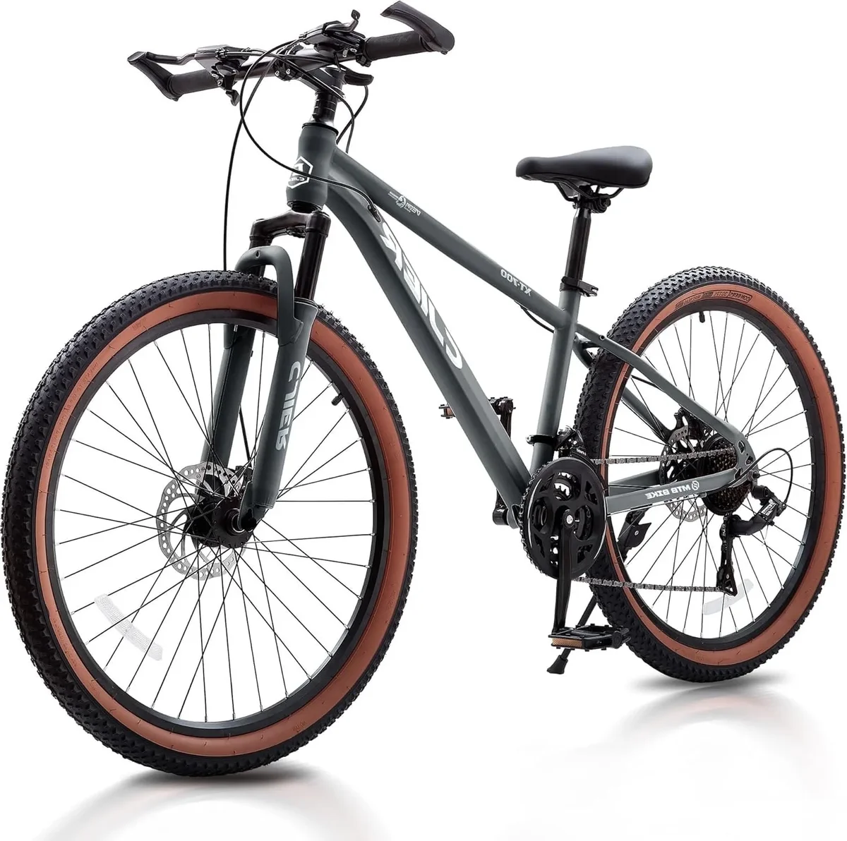 NEORIVER 20 Inch Kids Mountain Bike, 21-Speed Bikes for Boys with Disc Brakes, Suspension Fork & Tool-Free Assembly 6484