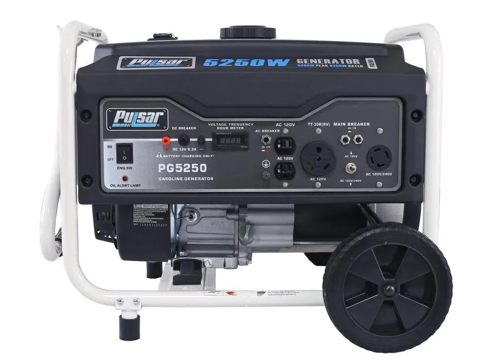 Everdaily Essentials 5,250 Peak Watt Gas-Powered Portable Generator 8877