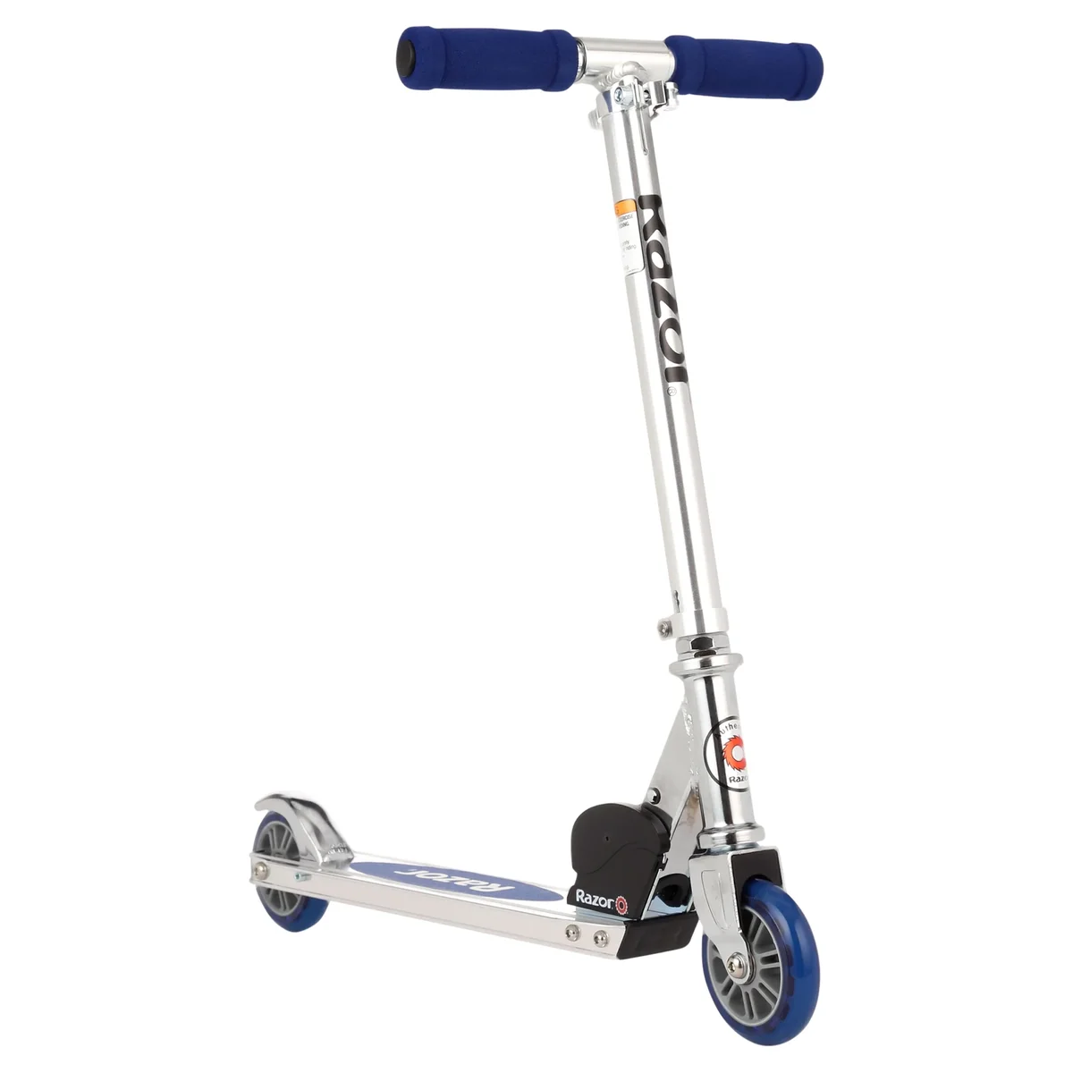 Razor A Kick Scooter for Kids - Blue, Lightweight, Foldable, Aluminum Frame, for Child Ages 5+ 7922