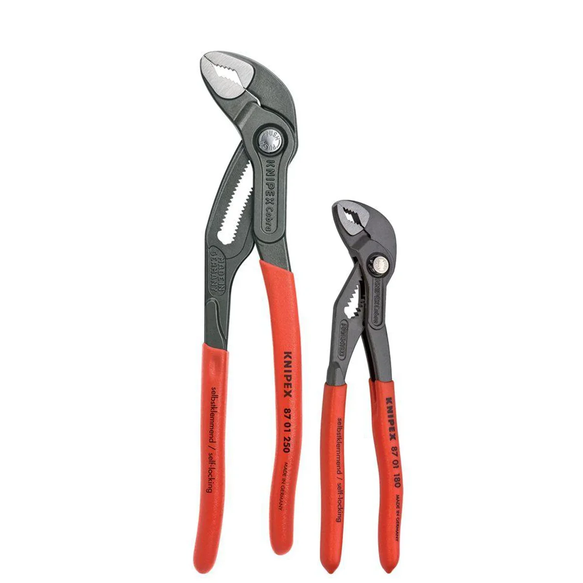 KNIPEX Tools 00 31 20 V01 US, Cobra Water Pump Pliers, 2-Piece Set 9875