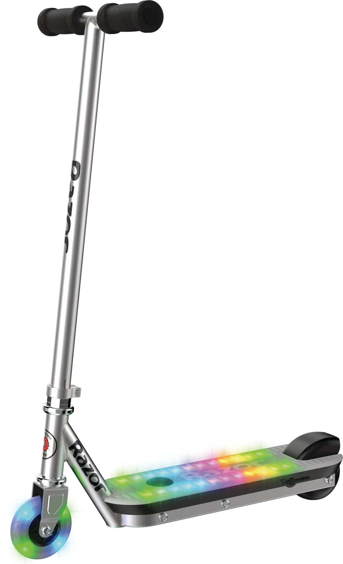 Razor Color Rave Electric Scooter - Colorful Light-Up Deck, up to 7.5 mph, for Child Ages 6+ 2493