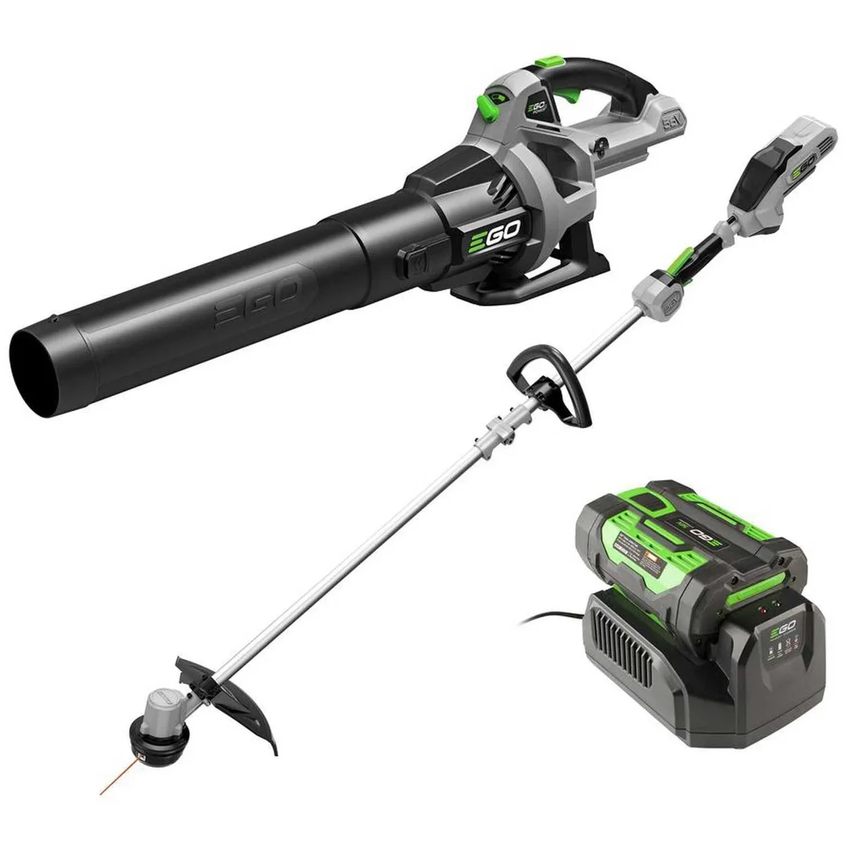 EGO POWER+ 56V 15" String Trimmer & 530CFM Blower Combo Kit W/ 2.5Ah Battery & Charger 5625