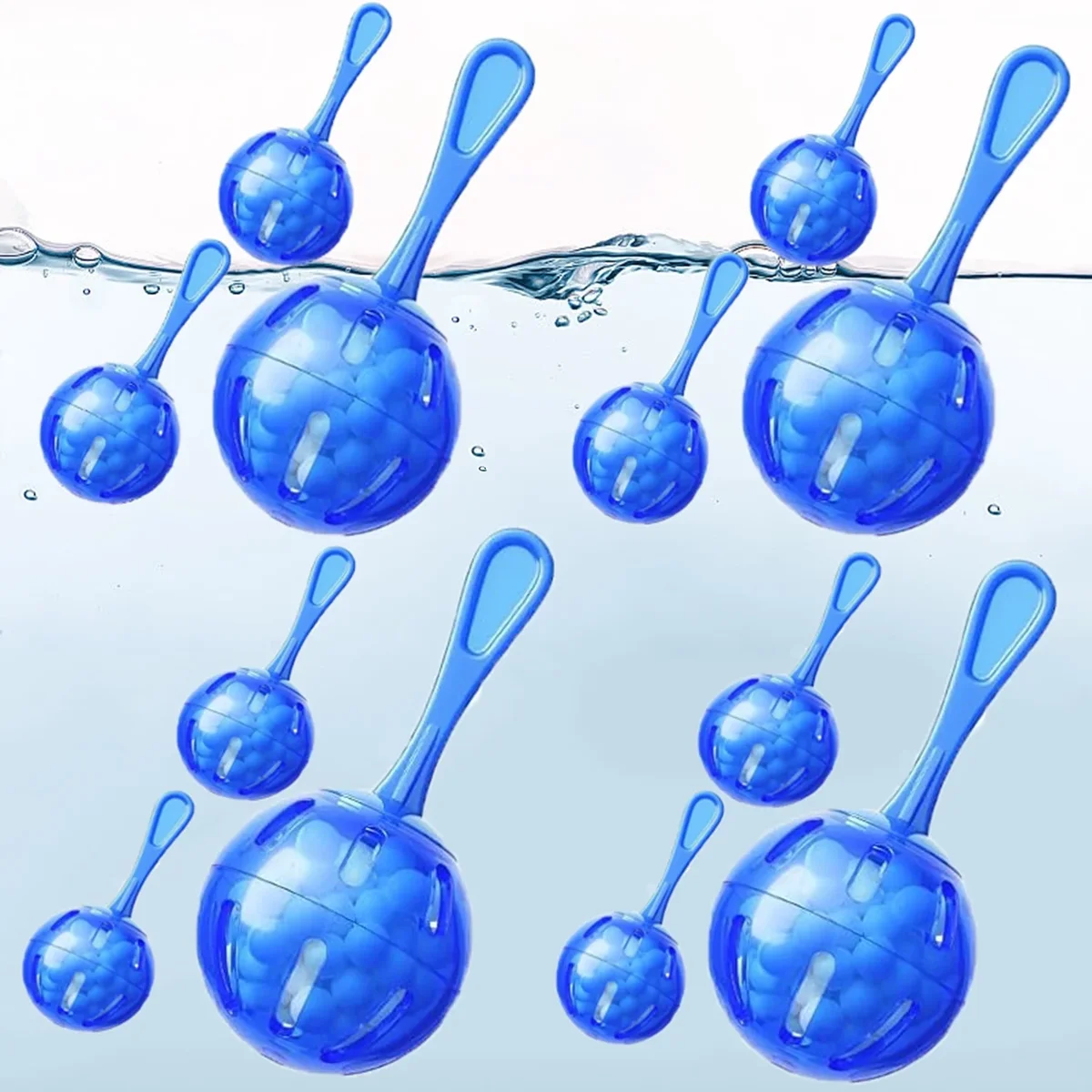 Leemone Humidifier Tank Cleaner 12Pack  Demineralization Cleaning Balls – Prevents Hard Water Build-Up, Eliminates White Dust & Odor 5674