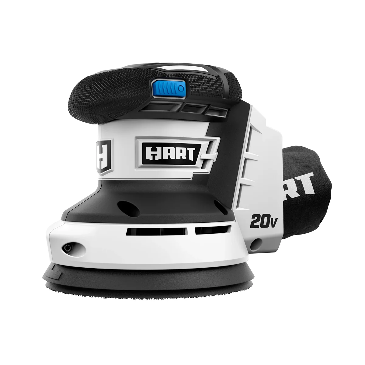 HART 20-Volt Cordless Random Orbit Sander and Dust Bag (Battery Not Included) New Condition 9590