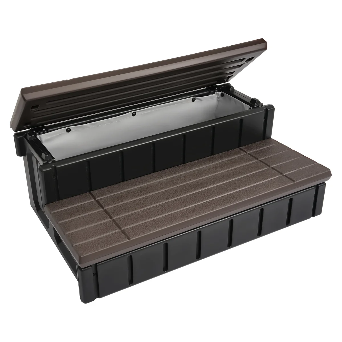 Everdaily Essentials SPA Step for Hot Tub Outdoor Indoor SPA Slip-Resistant w/ Storage Ref. 3587