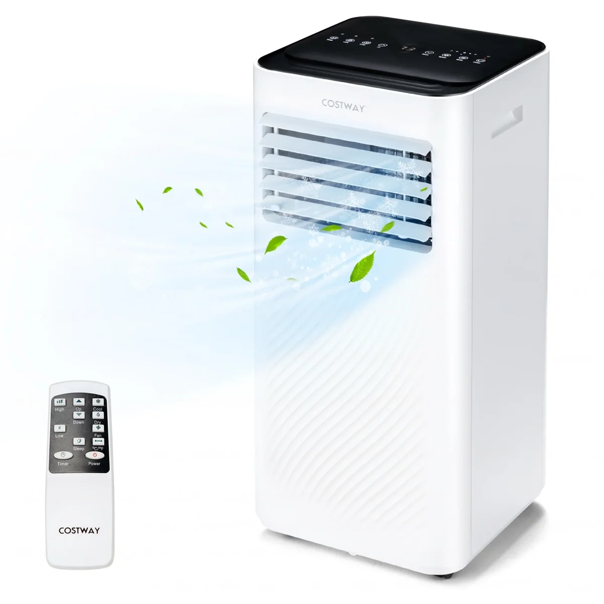 Everdaily Essentials Portable Air Conditioner 6000 BTU (10000BTU ASHRAE) 4-in-1 AC with Cool Fan Humidifier Sleep Mode Ref. 8740
