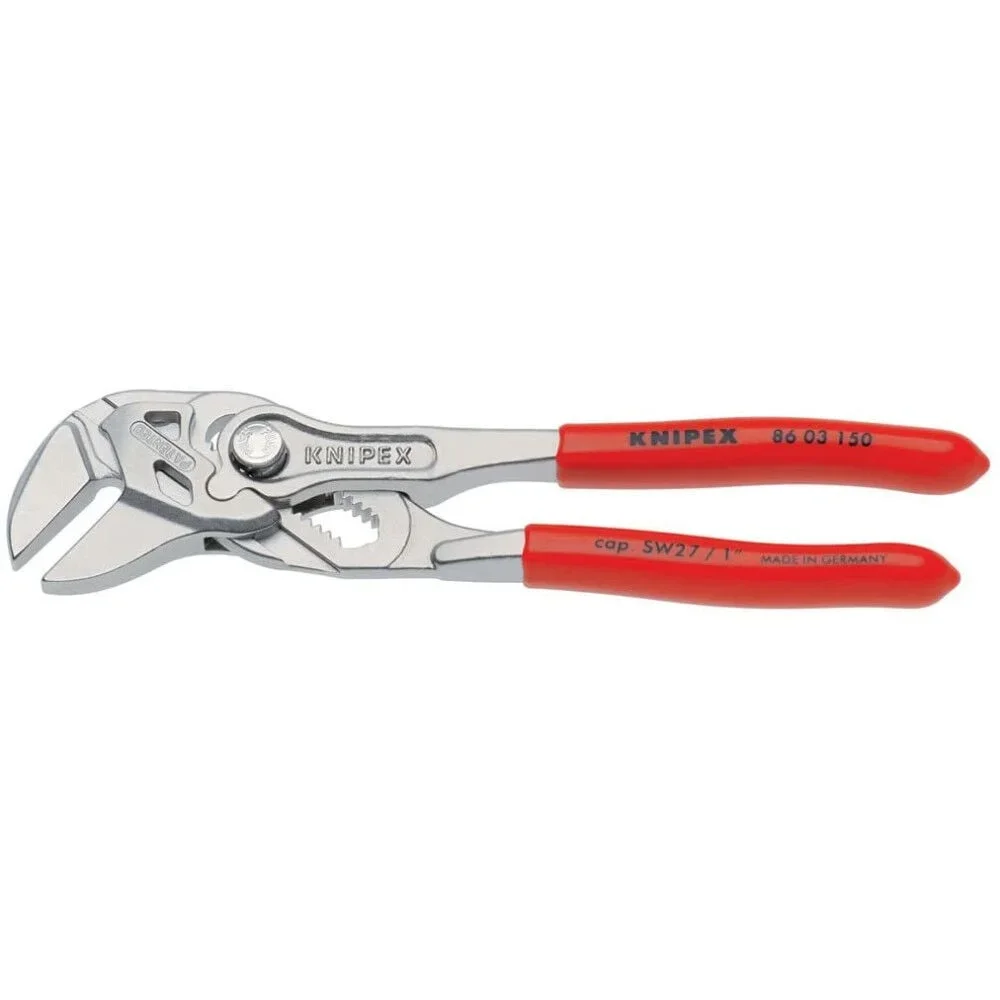 KNIPEX Tools 9K 00 80 45 US, Pliers Wrench 6, 7.25, and 10-Inch Set, 3-Piece 0175