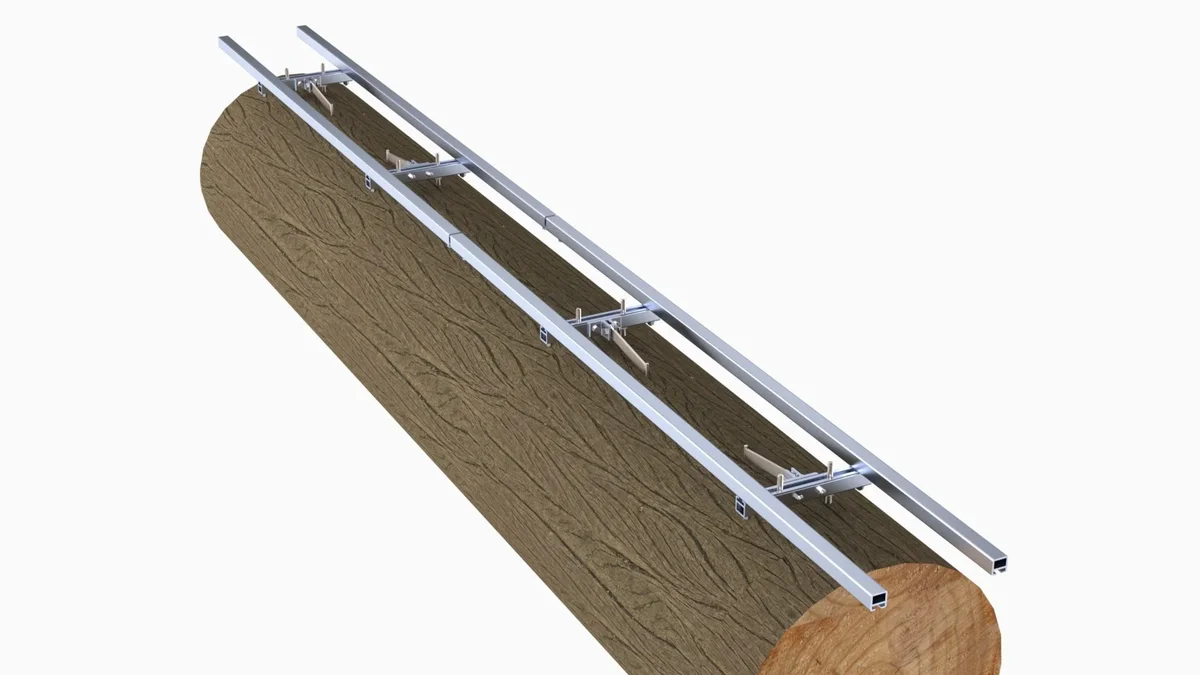 Granberg EZ Rail Sawmill Guide System, 10Ft., 4 Crossbar Kits, Model# G1010 0626