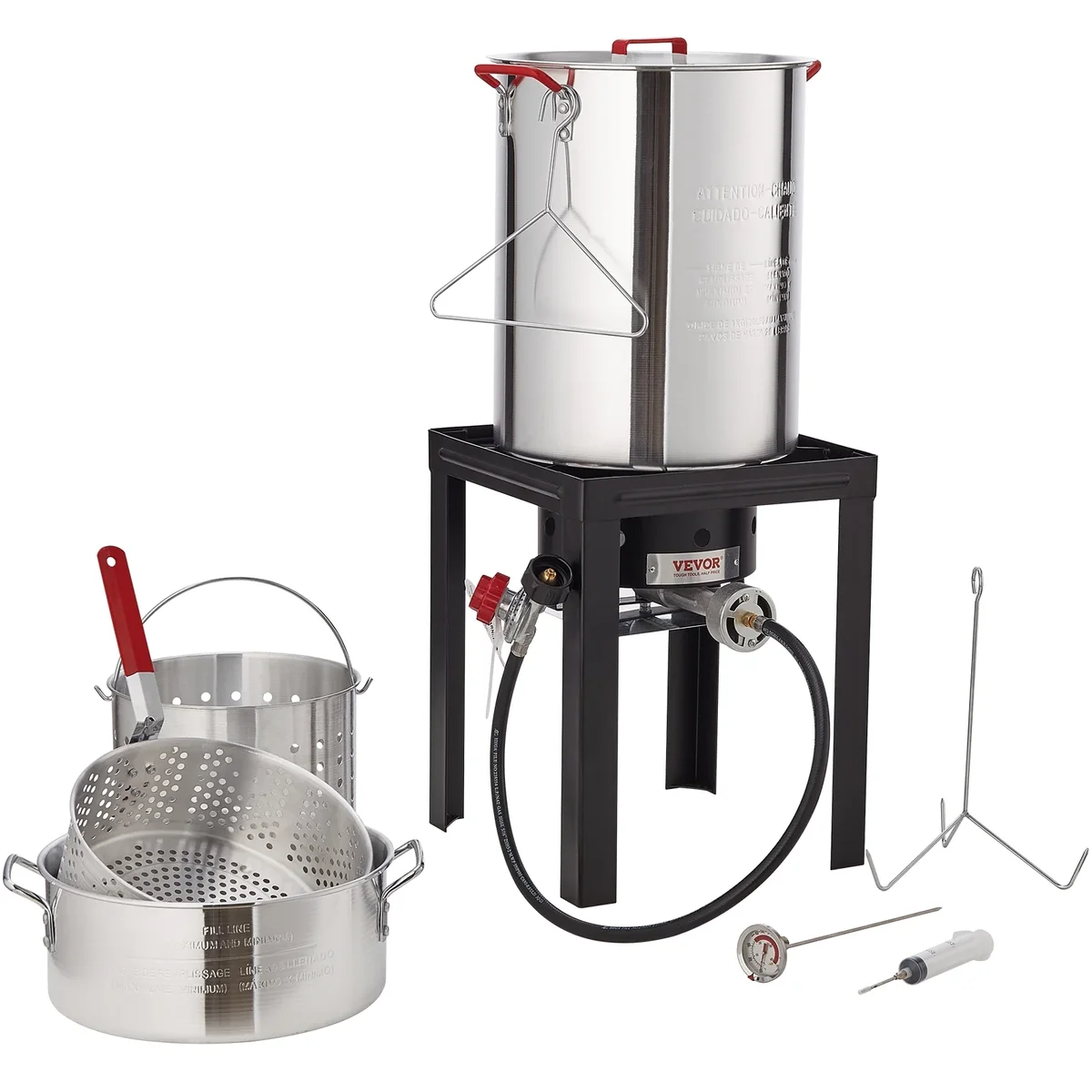 Everdaily Essentials 30 qt 54,000 BTU Aluminum Turkey Fryer Ref. 8565