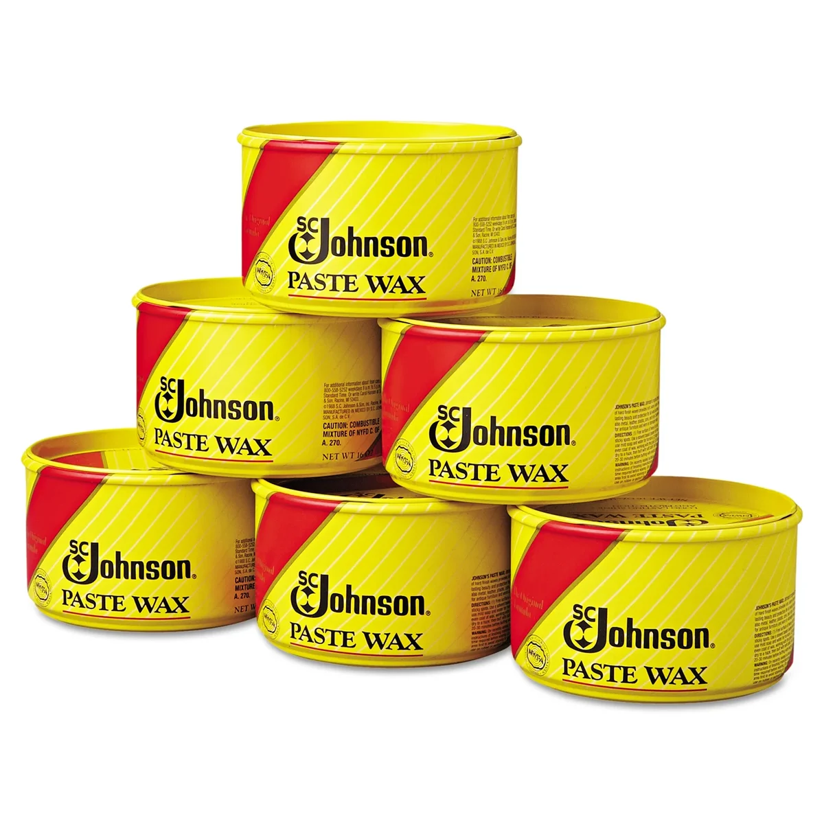 SC Johnson Paste Wax- 16 oz 1lb 6789