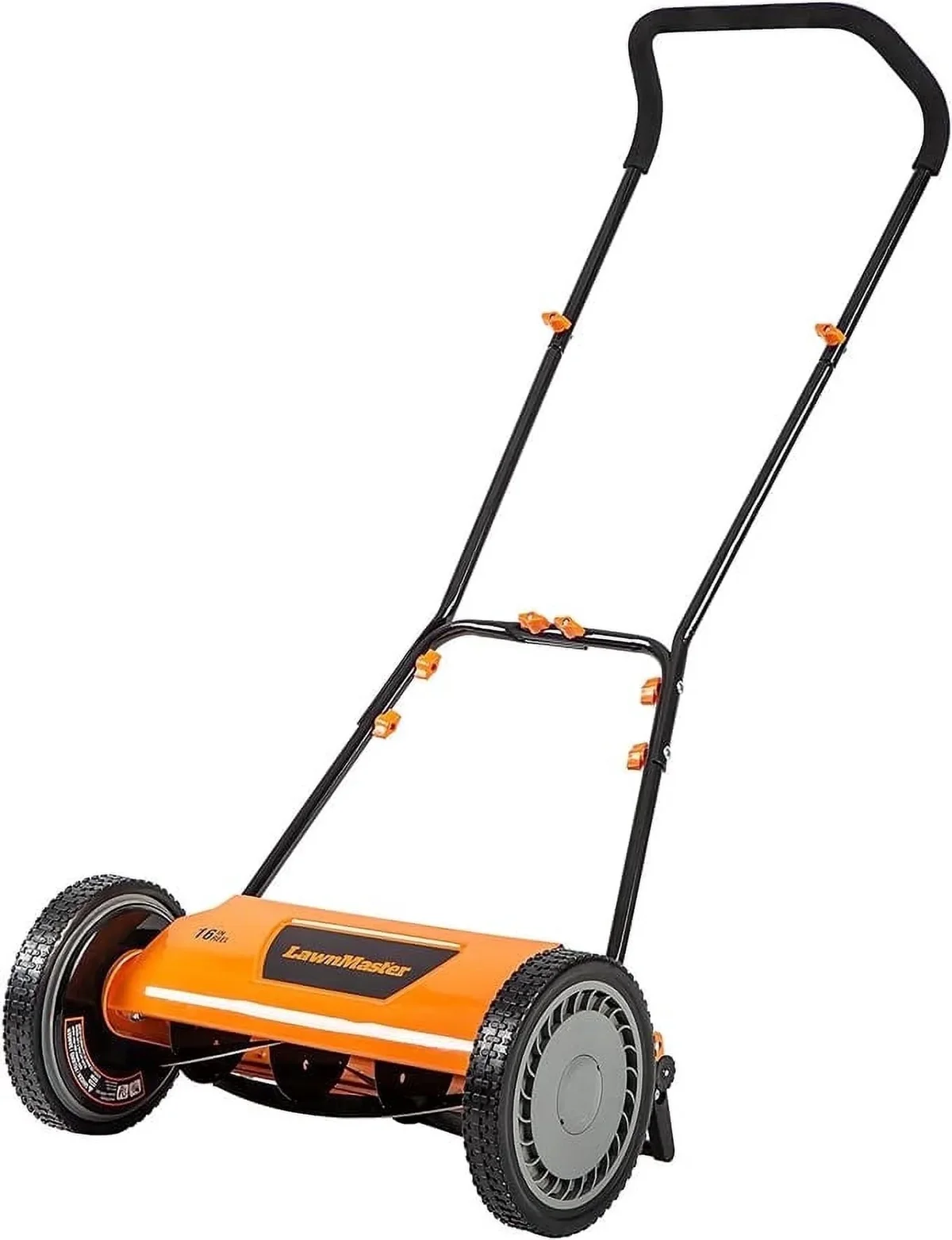 LawnMaster LMRM1602 Push Reel Mower 16-Inch 5-Blade 1285