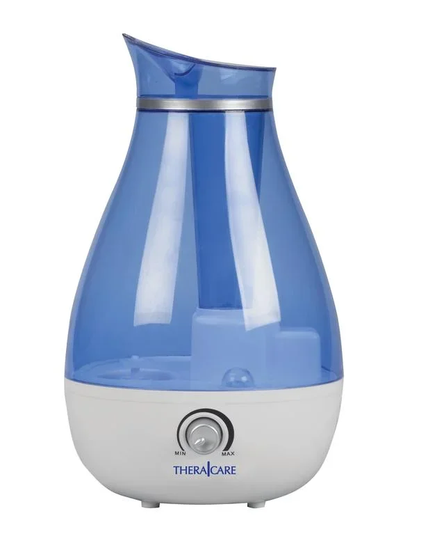 Thera Care Cool Mist Ultrasonic Humidifier | For Medium Size Rooms | No Filter Required | 24 Hour Run Time 5489