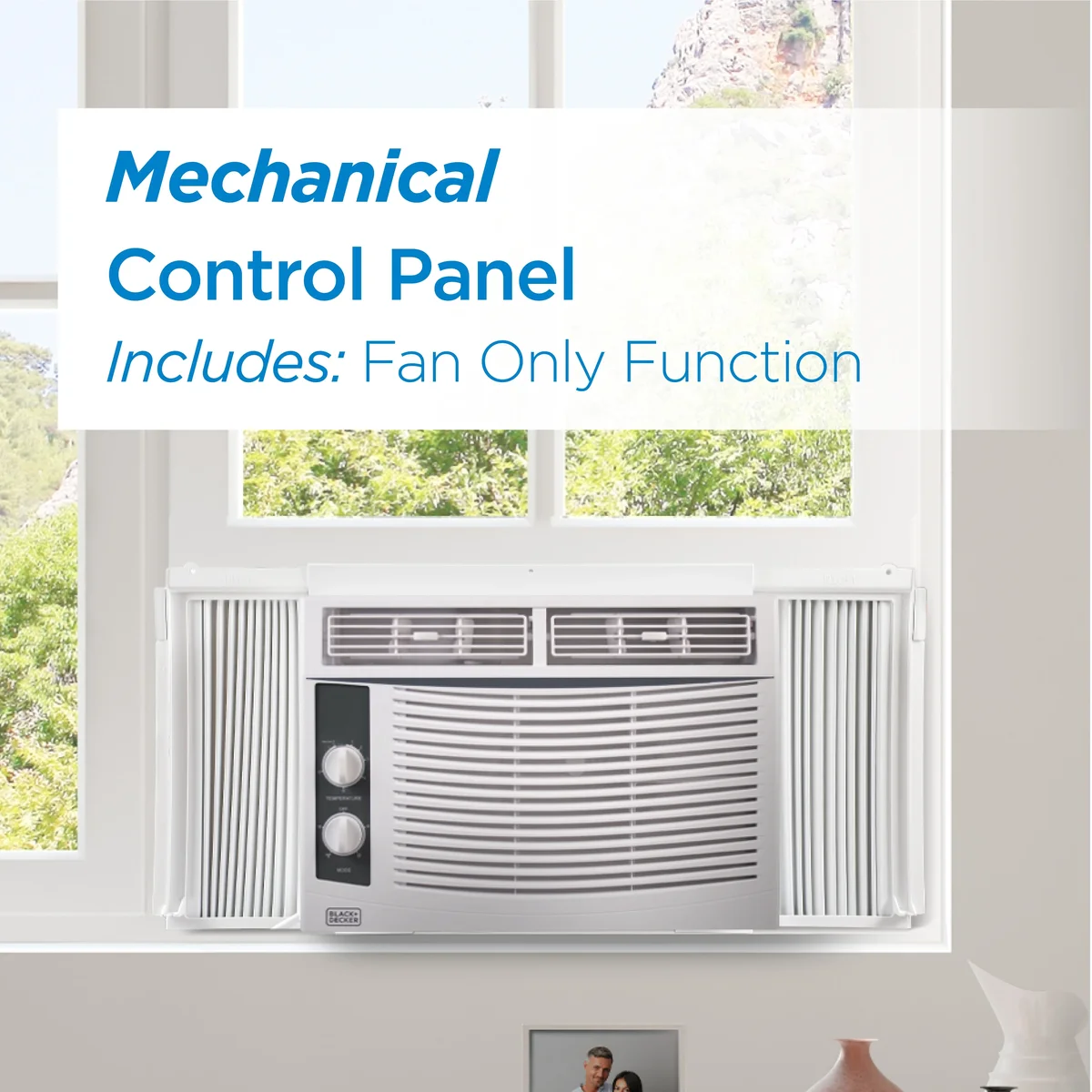 Everdaily Essentials BWAC05MWTB 5,000 BTU Window Air Conditioner Unit, AC Cools Up to 150 Square Feet, Energy Efficient, White Ref. 7941
