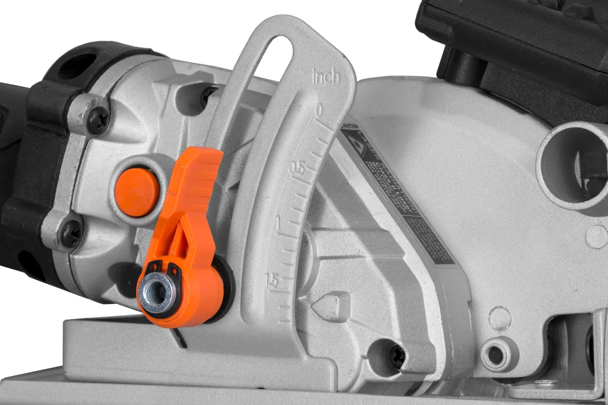 WEN 5-Amp 4-1/2-Inch Beveling Compact Circular Saw with Laser and Carrying Case, 3625 6416