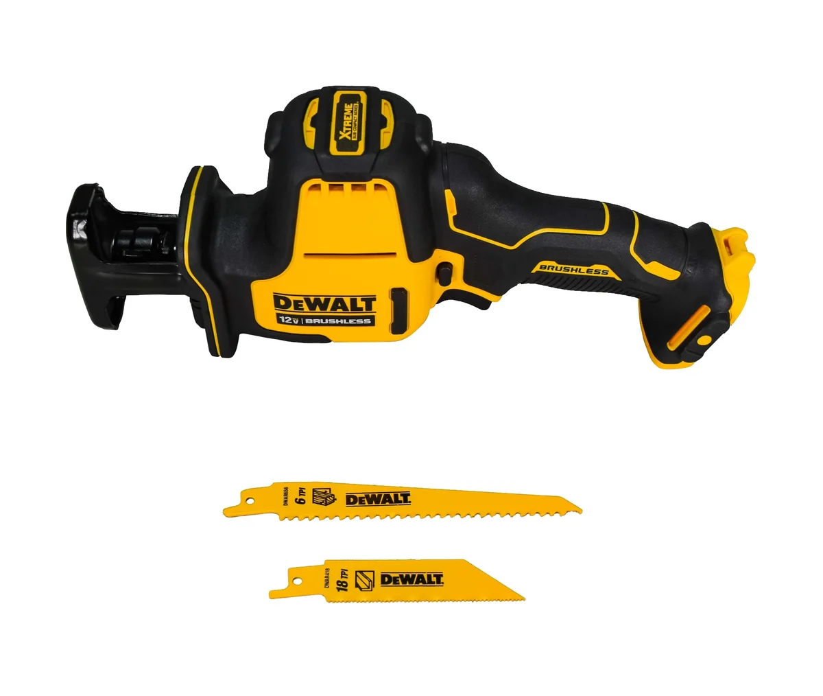 Dewalt DCS312B 12V Max XTREME Cordless Reciprocating Saw One-Handed (Bare Tool) 2818