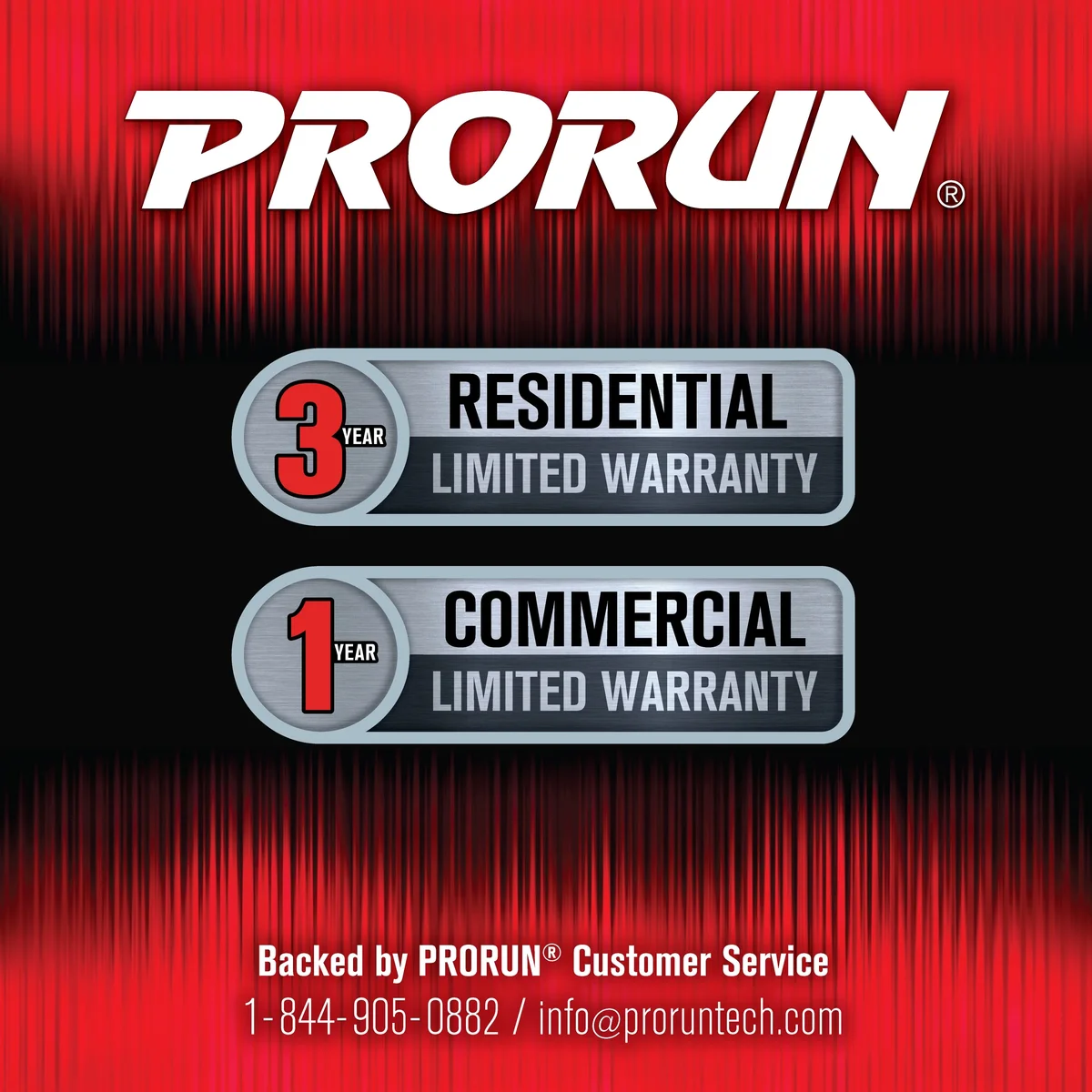 PRORUN 25.4cc 17-in. Gas-Powered 2-Cycle Straight Shaft Trimmer 9868