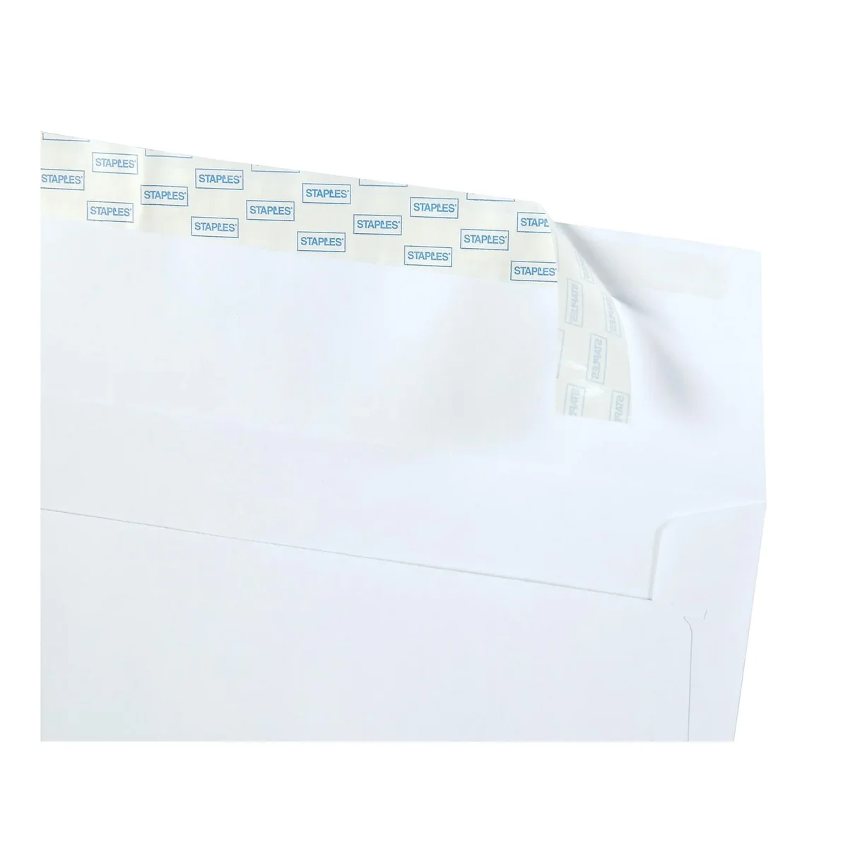 MyOfficeInnovations EasyClose Invitation Envelopes 5.75" x 8.75" White Wove 100/Bx 394063 6407