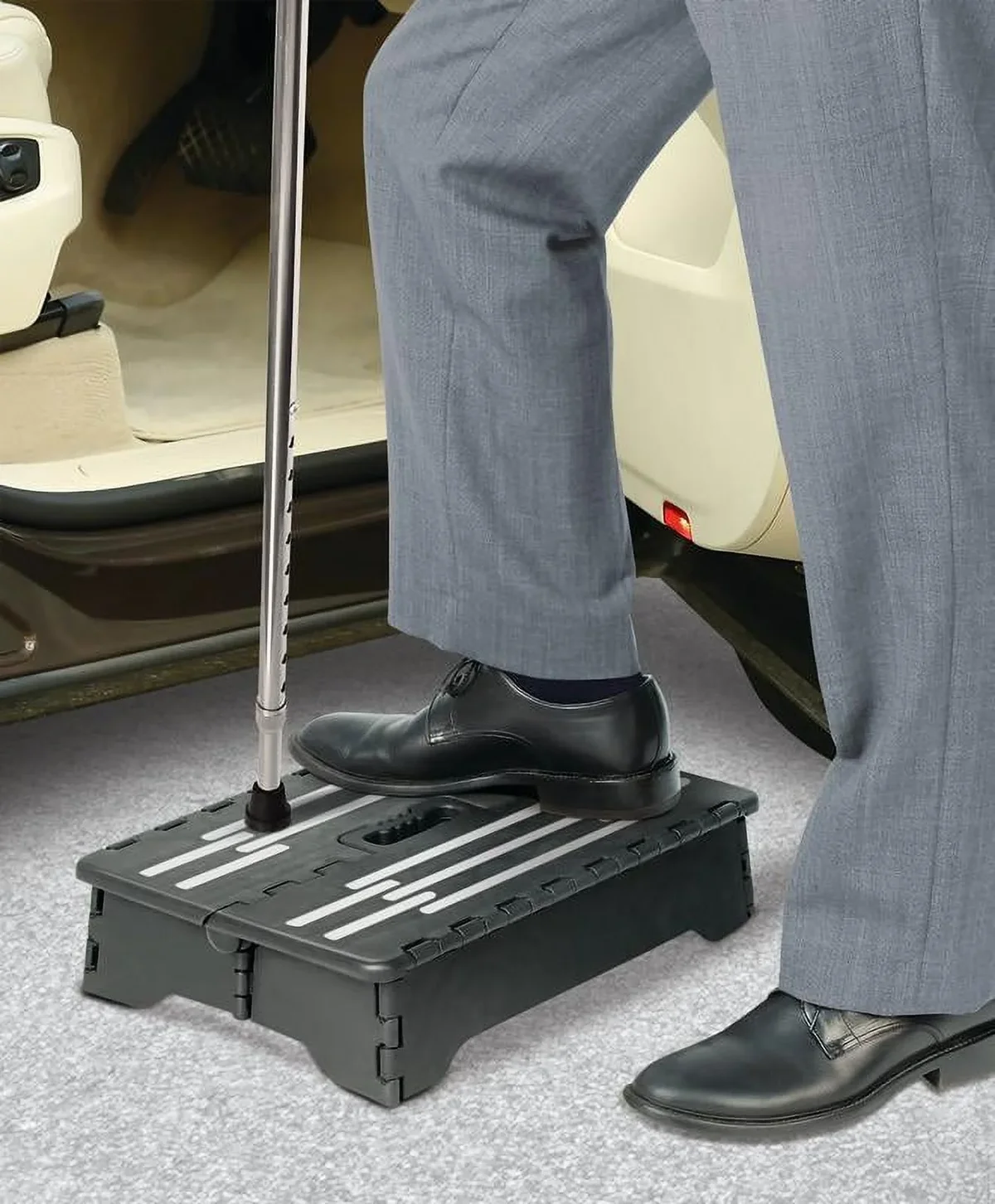 North American Health & Wellness Portable Folding Step Stool - Ideal For Adults And Children, Great For Usage Around The House Or On The Go 6574