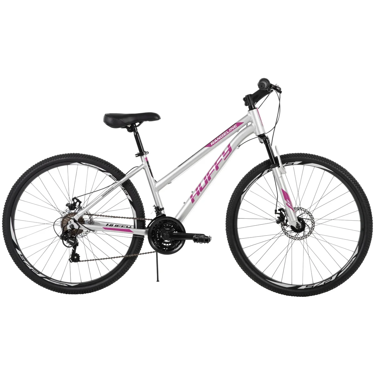 Huffy 27.5" Huffy Rangeline Women’s Mountain Bikes, Silver 6980