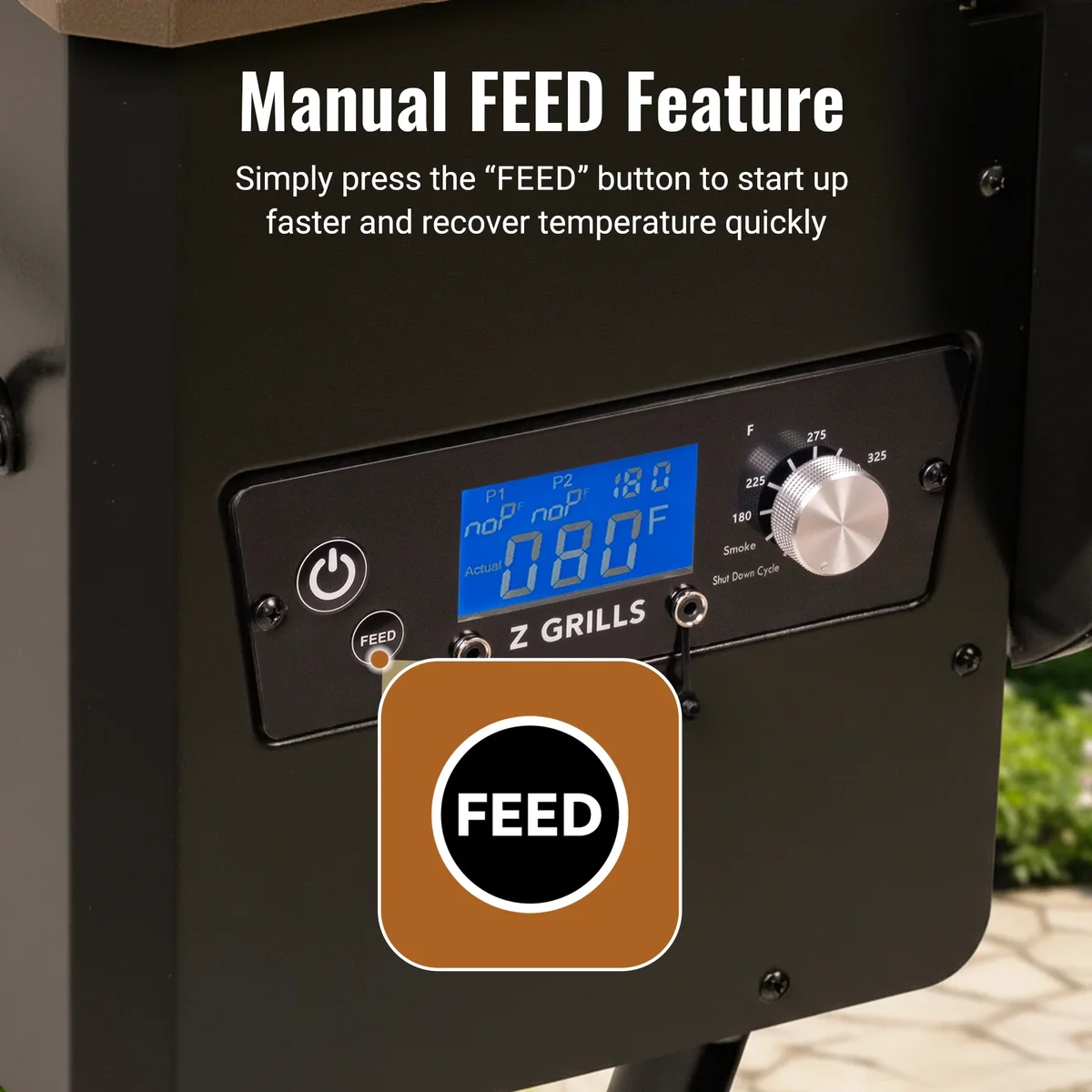 Z GRILLS Grill Elite ZPG-550B4 549 sq.in Wood Pellet Grill & Smoker, Latest PID 3.0 Controller, 2 Meat Probes, Auto Temperature Control, 8 in 1 B 8719