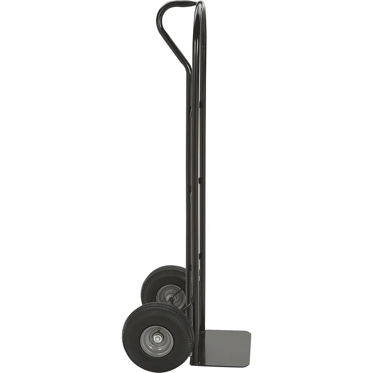 Ironton Steel Pneumatic Hand Truck, 600-Lb. Capacity, 16.93in.L x 21.65in.W x 51.57in.H 1049