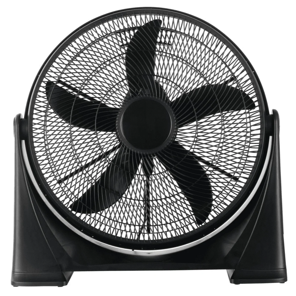 Pelonis 20-Inch Air Circulator Floor Fan with Wall Mount Option, 3-Speed Lightweight, Black, FB50-17H 3839