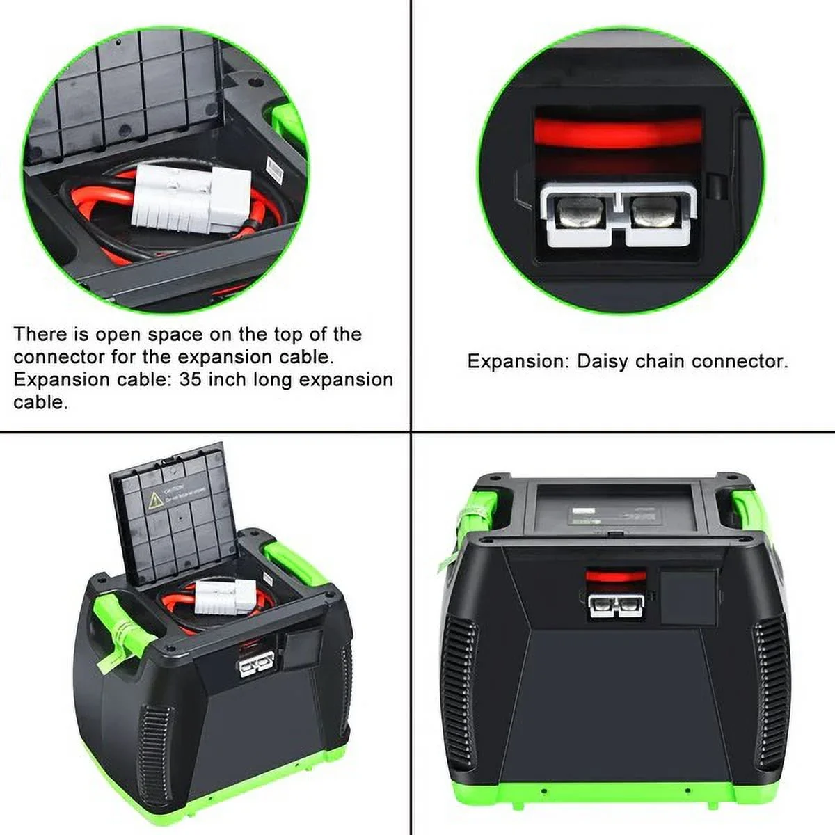 Nature's Generator HKNGPD Elite Power Pod w/ 100Ah Lead Acid Battery, Black 9345