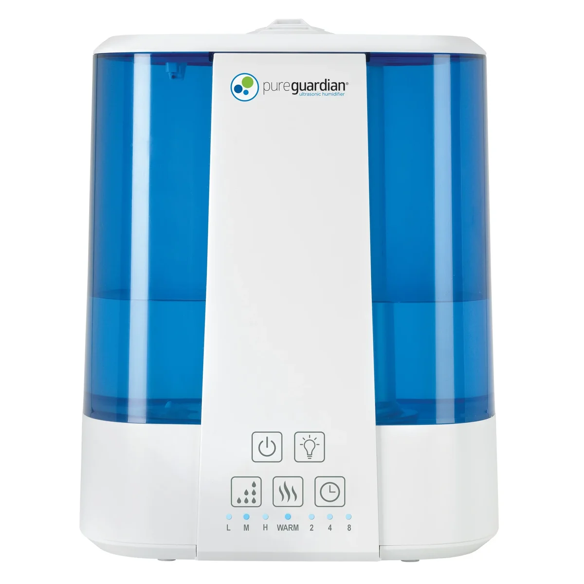 PureGuardian 100-Hour 2-Gallon Ultrasonic Warm & Cool Mist Humidifier, 560 Sq. ft. H5225WCA 4917