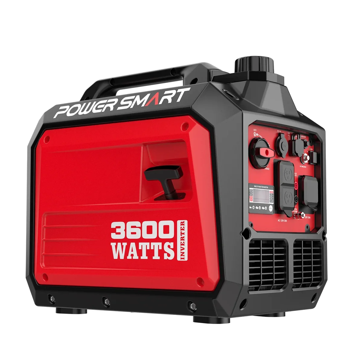PowerSmart Portable Powered 3600W,Usb Output, Low Noise Quiet for Home Gas Inverter Generator EPA Compliant 1898